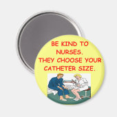 NURSE.png Magnet (Vorderseite/Rückseite)