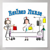 Nurse Poster (individuell einstellbar) (Vorne)