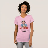 Nurse Powered by Patient Impact T-Shirt (Vorne ganz)