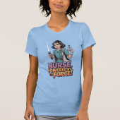 Nurse Powered by the Force Shirt (Vorderseite)