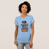 Nurse Powered by the Force  T-Shirt (Vorne ganz)