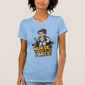 Nurse Powered by the Force T-Shirt (Vorderseite)