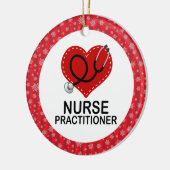 Nurse Practitioner Christmas Gift Ornament (Links)