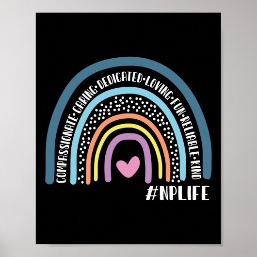 Nurse Practitioner Compassionate Gekümmert Poster (Vorne)