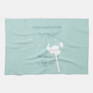 Nurse Practitioner Dandelion Geschirrtuch
