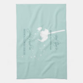 Nurse Practitioner Dandelion Geschirrtuch (Vertikal)