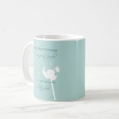 Nurse Practitioner Dandelion Kaffeetasse (Vorderseite Links)