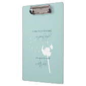 Nurse Practitioner Dandelion Klemmbrett (Links)