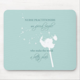Nurse Practitioner Dandelion Mousepad