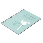 Nurse Practitioner Dandelion Notizblock (Linke Seite)