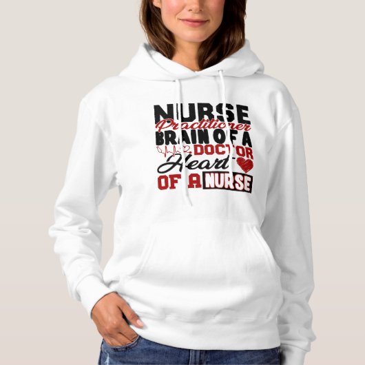 Nurse Practitioner Heart Shirt (Vorderseite)