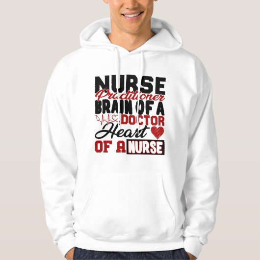 Nurse Practitioner Heart Shirt (Vorderseite)