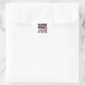 Nurse Practitioner Heart Shirt Herz-Aufkleber (Tasche)