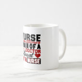 Nurse Practitioner Heart Shirt Kaffeetasse (VorderseiteRechts)