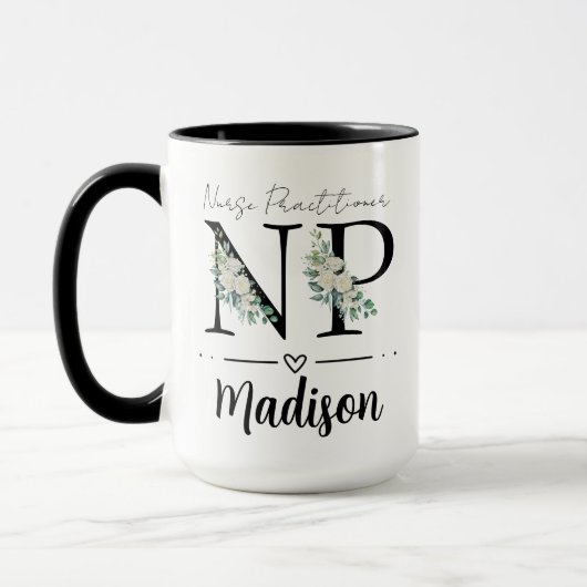 Nurse Practitioner Mug, Personalized Nurse Practit Tasse (Links)