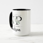 Nurse Practitioner Mug, Personalized Nurse Practit Tasse (Vorderseite Links)