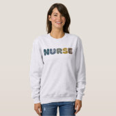 Nurse Practitioner NP apparel  Sweatshirt (Vorne ganz)