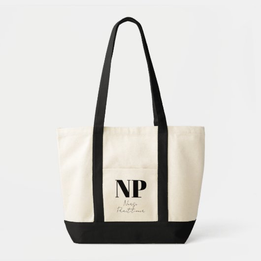 Nurse Practitioner NP Everyday Tote Tragetasche (Vorne)