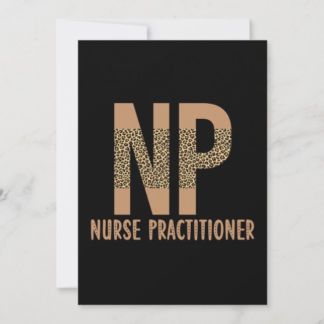 Nurse Practitioner NP Krankenpfleger Wertschätzung (Vorderseite)