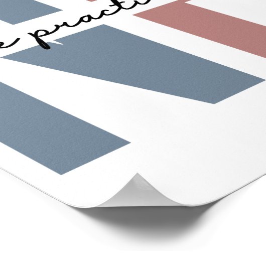 Nurse Practitioner NP nurse appreciation gifts Poster (Ecke)