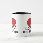 Nurse Practitioner NP Nurse Practitioner Art Desig Tasse (Zentrum)
