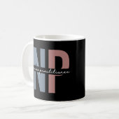 Nurse Practitioner NP Pflegegeschenke Kaffeetasse (Vorderseite Links)