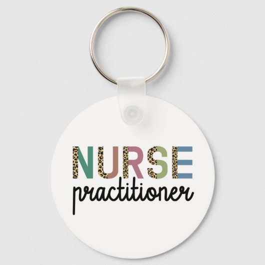 Nurse Practitioner NP Pflegegeschenke Schlüsselanhänger (Vorderseite)