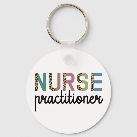 Nurse Practitioner NP Pflegegeschenke Schlüsselanhänger (Vorderseite)