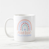 Nurse Practitioner Rainbow Kaffeetasse (Links)