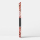 Nurse Practitioner Rose Gold Glitzer Personalisier Case-Mate iPhone Hülle (Rückseite / Rechts)