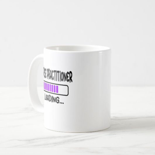 Nurse Practitioner Student NP School Geschenk Kaffeetasse (Vorderseite Links)