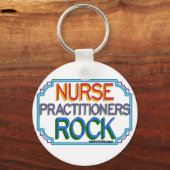 Nurse Practitioners Rock Schlüsselanhänger (Vorderseite)