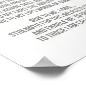 Nurse Prayer Poster (Ecke)