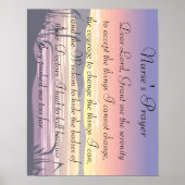 Nurse Prayer Poster (Vorne)