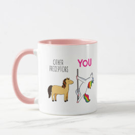 Nurse Prezeptor Funny Unicorn-Kaffee Tasse