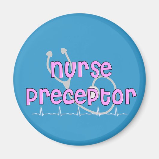 Nurse Prezeptor Geschenke Magnet (Vorne)