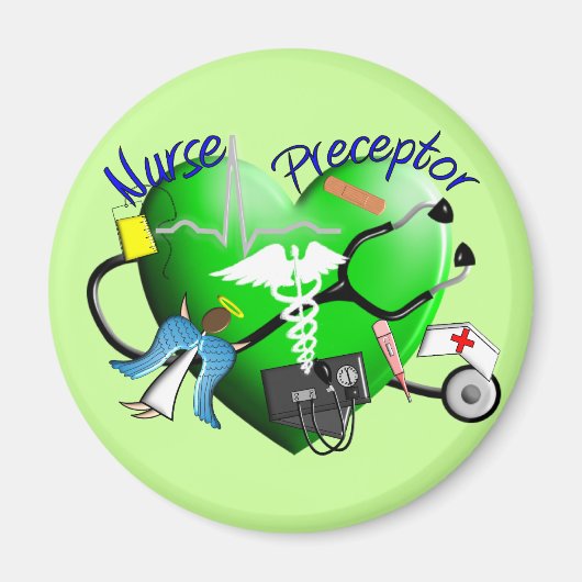 Nurse Prezeptor Geschenke Magnet (Vorne)