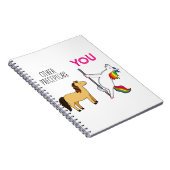 Nurse Prezeptor Unicorn Funny Notizblock (Rechte Seite)