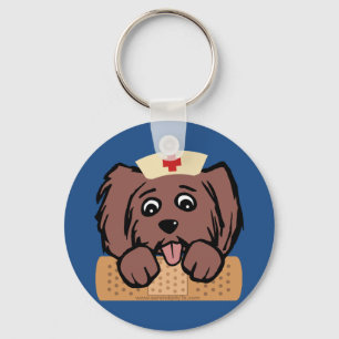 Nurse Pup Schlüsselanhänger