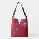 Nurse Purse Tragetaschen Mit Langen Trägern (Rückseite)