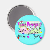 Nurse Pzeptor THANK YOU Magnet (Vorderseite/Rückseite)