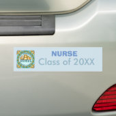 Nurse Rainbow Motto Autoaufkleber für das Jahr (Auf Auto)