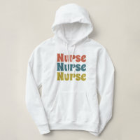 Nurse Retro Typografie Frauen