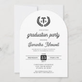 Nurse RN BSN Nursing School Graduation Party Einladung (Vorderseite)