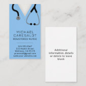 Nurse RN, LVN, LPN, Laufbahn Visitenkarte (Vorne/Hinten)