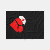 Nurse Rn Np Mantra Motivation Remember Why You Sta Fleecedecke (Vorderseite (Horizontal))