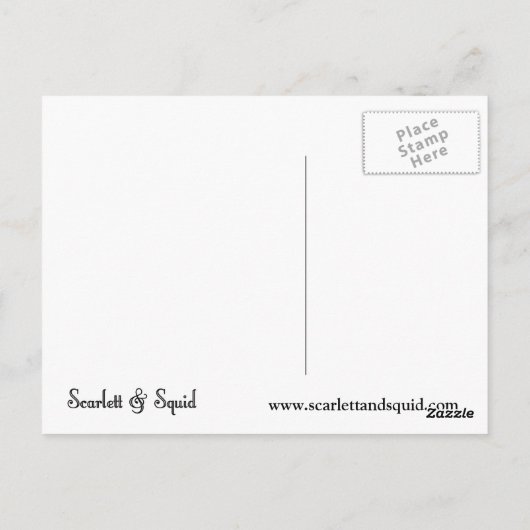 Nurse Robot Postcard Postkarte (Rückseite)