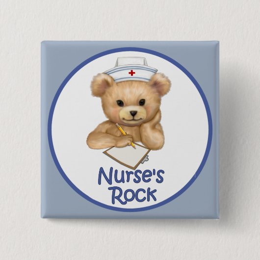 Nurse Rock Button (Vorderseite)