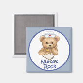 Nurse Rock Magnet (Vorderseite/Rückseite)