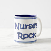 Nurse Rock Zweifarbige Tasse (VorderseiteRechts)